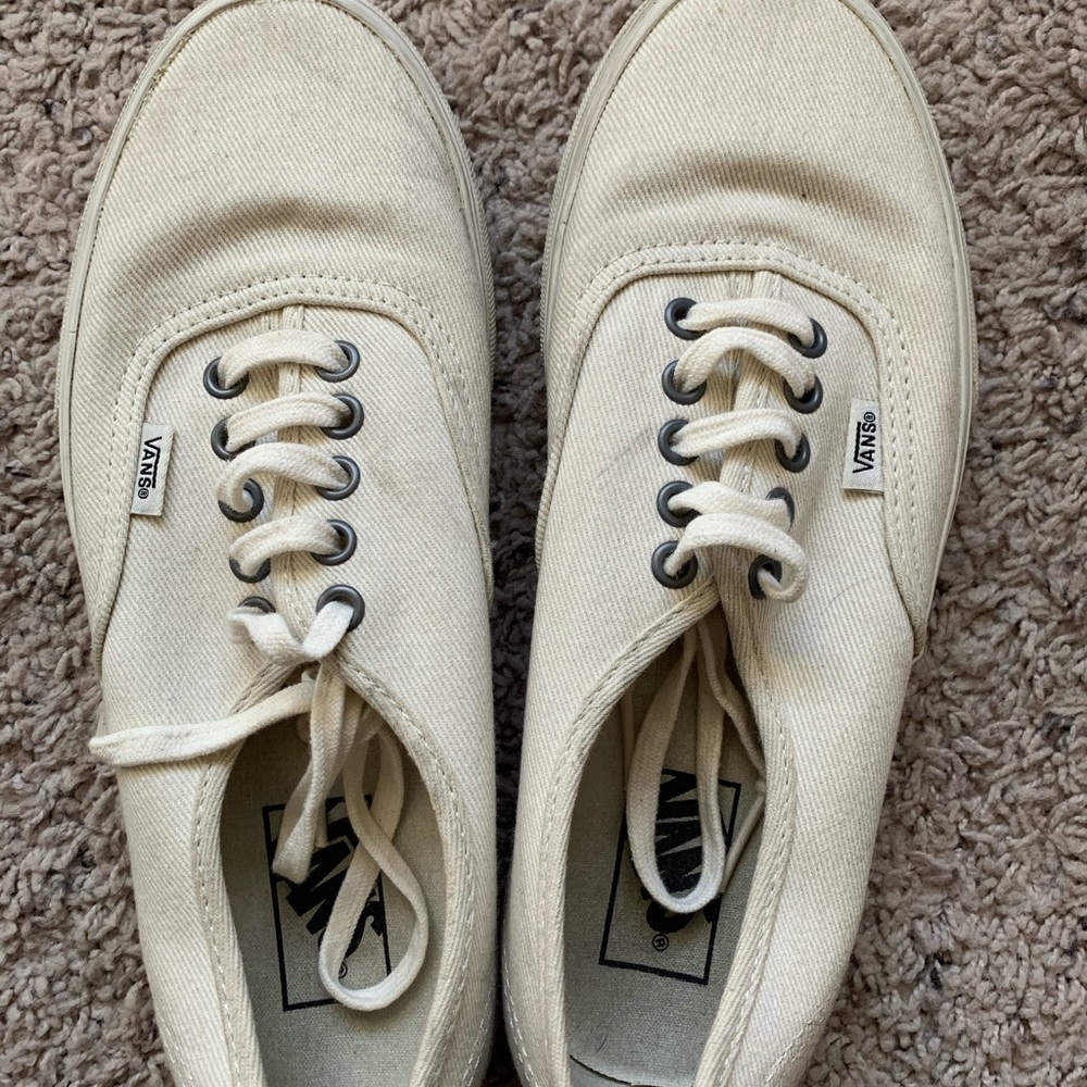 Vans-off white color